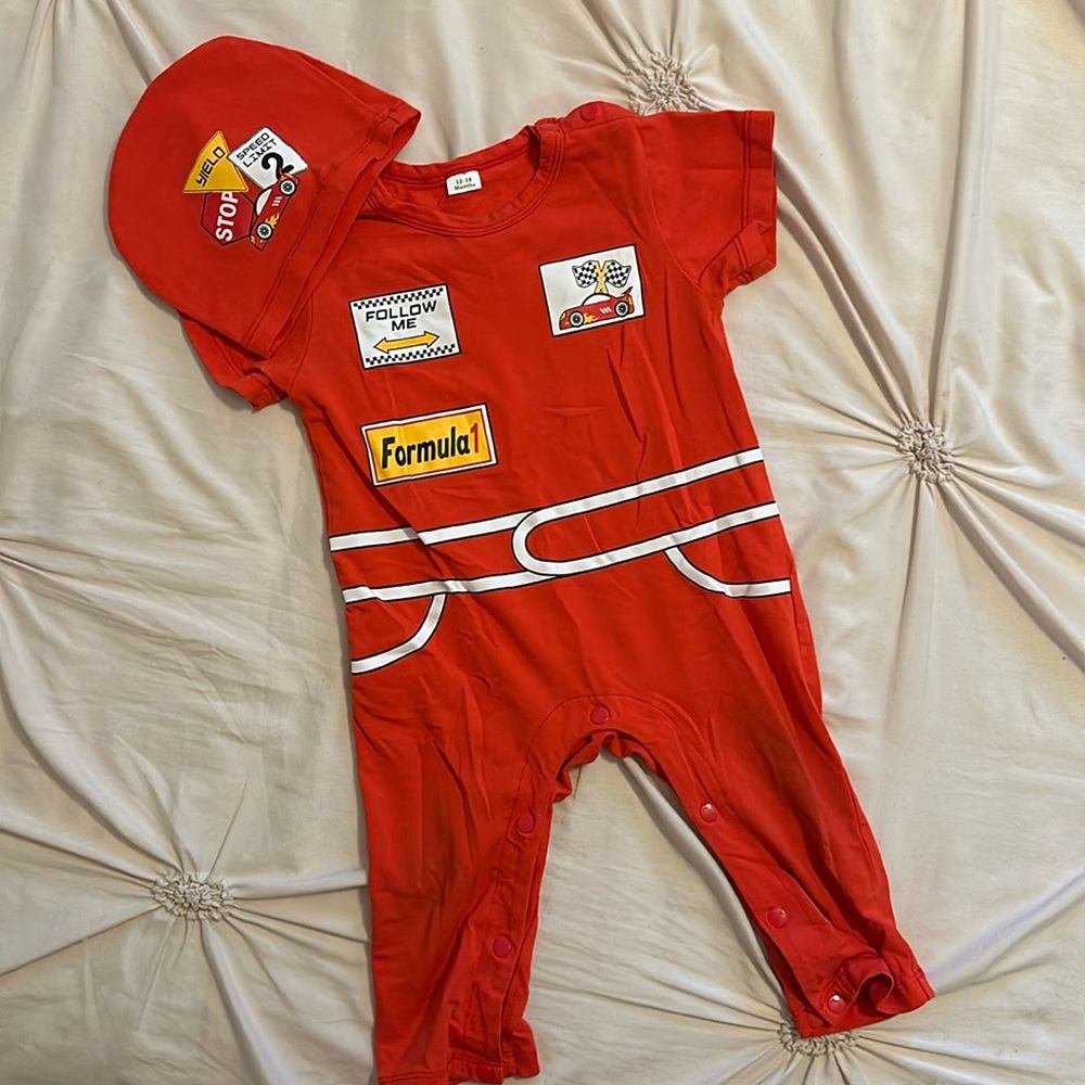 Baby speed racer jumper